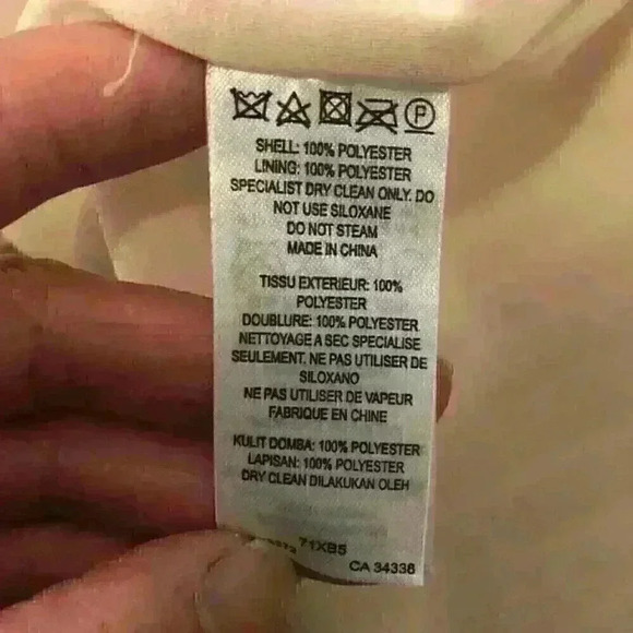 French Connection Shelby Summer Maxi Dress in Light Pink Pleated NWT sx 2 - Picture 9 of 9